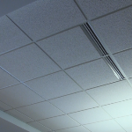 USG Eclipse 2x2 Ceiling Tile in Office Area